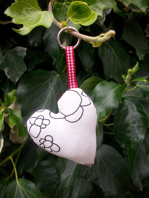 Heart Keyring